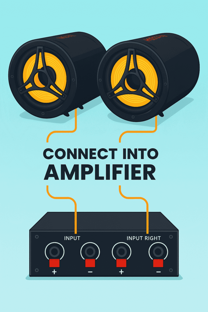 6inch passive speakers for amplifier