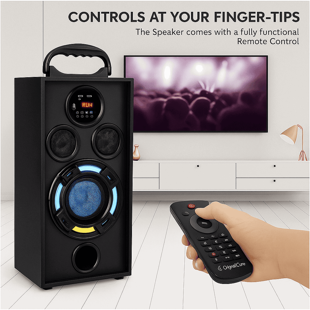 connect LED TV with tower speakers